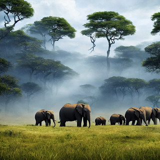 Herd of Elephants